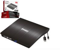  DVDRW ENKADO EKD-UDVD120 Type-C / USB 3.0 DVD-R/CD-R/RW/ Dvd-Rw Ultra Slim Harici Optik Yazıcı Siyah